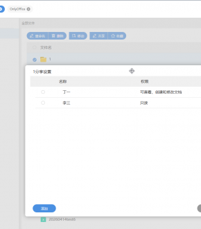 OnlyOffice怎么共享文件夹，怎么默认共享权限为编辑