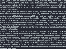 9.5版本启动报错。一直提示connection refused
